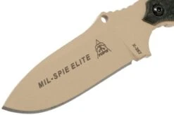 TOPS Knives TOPS Mil-SPIE Elite Black Canvas Micarta MIL3-ELITE Survival Knife -Morakniv Knives Sale TK MIL3 ELITE 03 tops knives