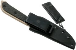 TOPS Knives TOPS Mil-SPIE Elite Black Canvas Micarta MIL3-ELITE Survival Knife -Morakniv Knives Sale TK MIL3 ELITE 08 tops knives