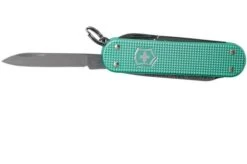 Victorinox Classic SD Alox Colours, Minty Mint 0.6221.221G Swiss Pocket Knife -Morakniv Knives Sale VT0 6221 221G 03 victorinox