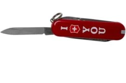 Victorinox Classic ‘The Gift’, I Love You, Red 0.6233.851 Swiss Pocket Knife -Morakniv Knives Sale VT0 6223 851 03 victorinox