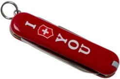Victorinox Classic ‘The Gift’, I Love You, Red 0.6233.851 Swiss Pocket Knife -Morakniv Knives Sale VT0 6223 851 04 victorinox