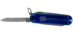 Victorinox Classic SD Translucent Colours, Deep Ocean 0.6223.T2G Swiss Pocket Knife -Morakniv Knives Sale VT0 6223 T2G 03 victorinox