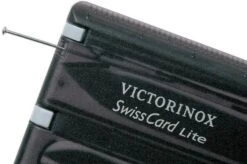 Victorinox SwissCard Lite Black Translucent - 0.7333.T3 -Morakniv Knives Sale VT0 7333 T3 03 victorinox