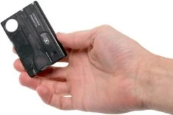 Victorinox SwissCard Lite Black Translucent - 0.7333.T3 -Morakniv Knives Sale VT0 7333 T3 05 victorinox