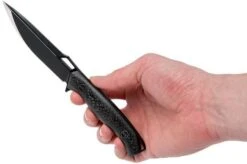 We Knife 607A, Spearpoint Neck Knife, Black -Morakniv Knives Sale WK607A 06 we knife wk607a 06