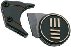 WE Knife Quark WE20021-1 Gold Neck Knife, Ostap Hel Design