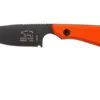 White River Knives M1 Backpacker Pro Orange G10, Black Ionbond Fixed Knife, Kydex Sheath