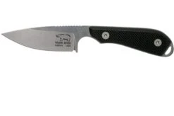 White River Knives M1 Backpacker Pro Black G10 Fixed Knife, Kydex Sheath
