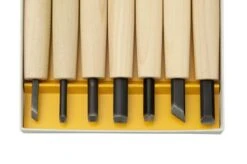 Yoshiharu Y-7 Mitomoto Japanese Wood Carving Knives, Set Of 7 -Morakniv Knives Sale YSH 015 03 yoshiharu